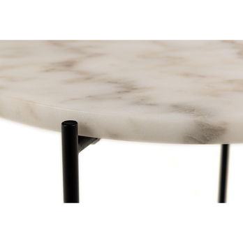 Odkladací stolík AVILA biela 3