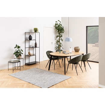 Odkladací stolík AVILA čierna 5