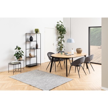 Odkladací stolík AVILA čierna 6