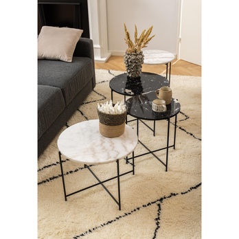 Odkladací stolík AVILA čierna 7