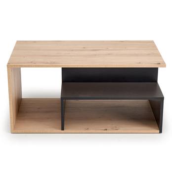 Konferenčný stolík AVO dub artisan/čierna 3