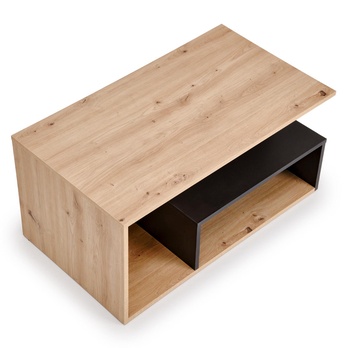 Konferenčný stolík AVO dub artisan/čierna 5