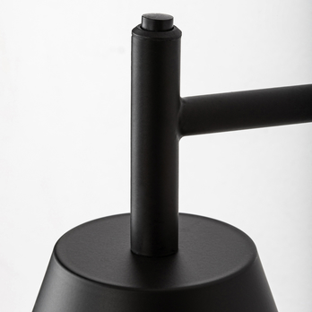 Nástenné svietidlo AZOME čierna/prírodná 3