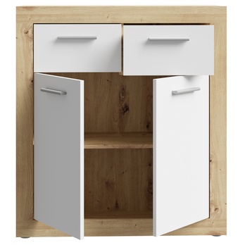 Komoda BACCIO 221 dub artisan/biela 5