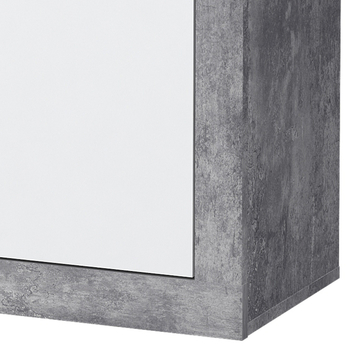 Komoda BACCIO 221 biela/betón 3