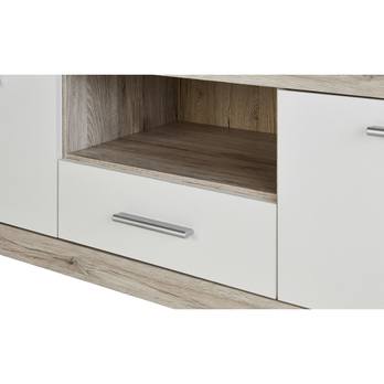 TV stolík BACCIO biela/dub pieskový 3