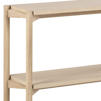 Regál/knižnica BAINDWOOD 2 dub biely 10