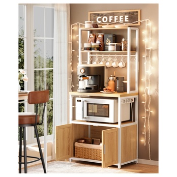 Regál BAKER 1 dub/biela 5