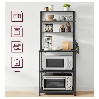 Regál BAKER 2 čierna 4