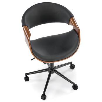Kancelárska stolička BALBU orech/čierna 1