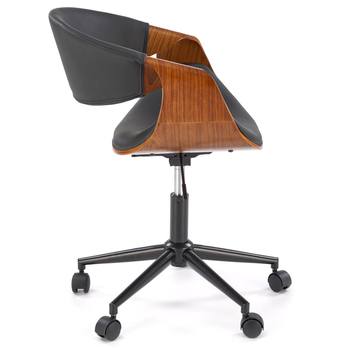 Kancelárska stolička BALBU orech/čierna 4