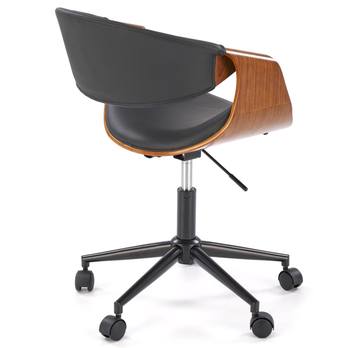 Kancelárska stolička BALBU orech/čierna 5