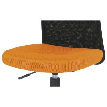 Detská stolička BAMBI oranžová/čierna 8