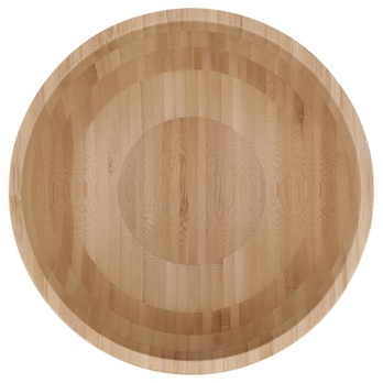 Miska BAMBUS prírodná, priemer 20 cm 2