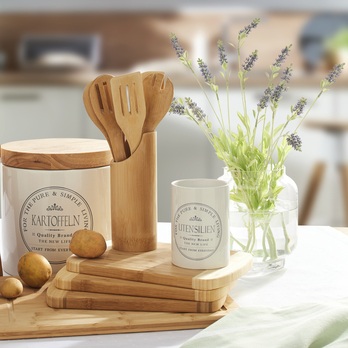 Sada kuchynských pomôcok BAMBUS drevo 1