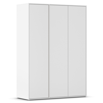 Šatníková skriňa BANILA I alpská biela 2