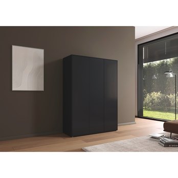 Šatníková skriňa BANILA I sivá 3