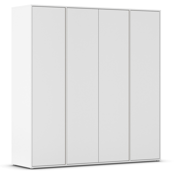 Šatníková skriňa BANILA II alpská biela 2