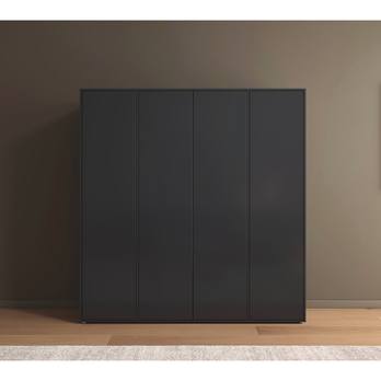 Šatníková skriňa BANILA II sivá 2