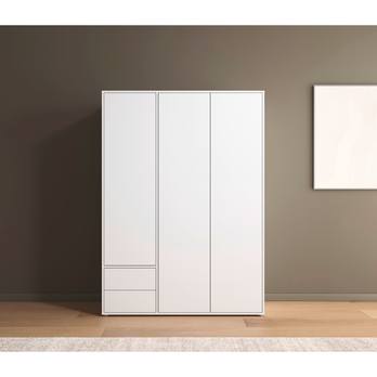Šatníková skriňa BANILA III alpská biela 3