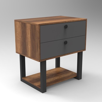 Kontajner BAOL 3 orech/antracitová 1