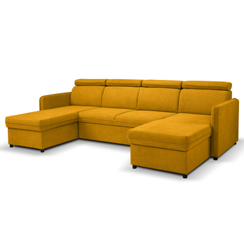 Sedacia súprava BARCELO MAXI žltá 3