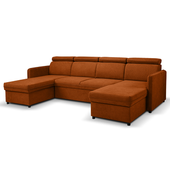 Sedacia súprava BARCELO MAXI oranžová 3