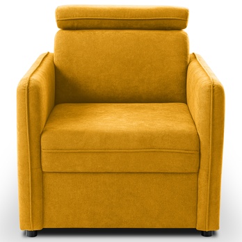 Kreslo BARCELO žltá 1