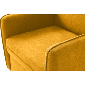 Kreslo BARCELO žltá 2