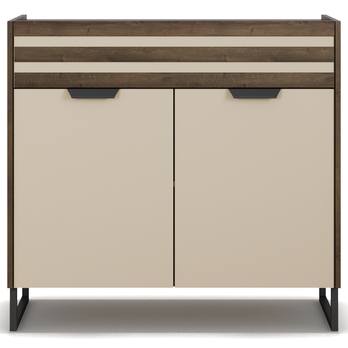 Komoda BAREA šampanské/dub atlantic tmavý 1