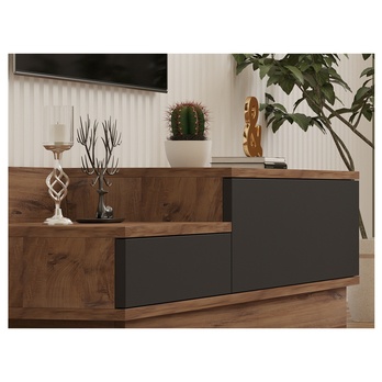 TV komoda BARKO borovica atlantic/antracitová 5