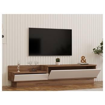 TV komoda BARKO borovica atlantic/biela 2