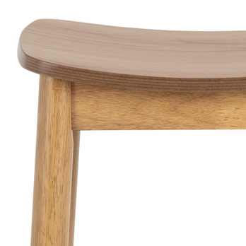 Barová stolička BARLOW matný dub/matný dub morený 4