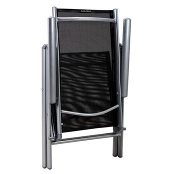 Záhradná zostava BARN čierna/strieborná 3