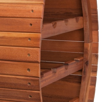 Stojan na víno BARREL hnedá 1