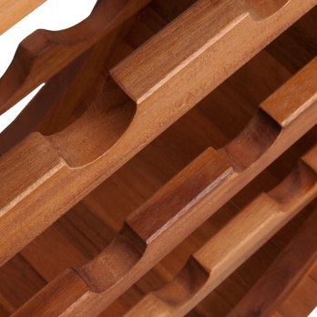 Stojan na víno BARREL hnedá 2