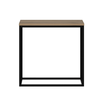 Prístavný stolík BASAK orech/čierna 2