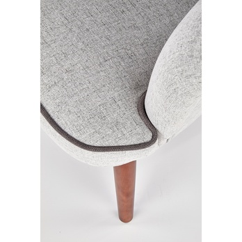 Kreslo BASHUP svetlosivá 8