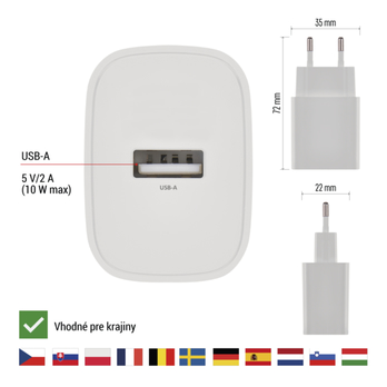 USB adaptér BASIC V01B10 biela 11
