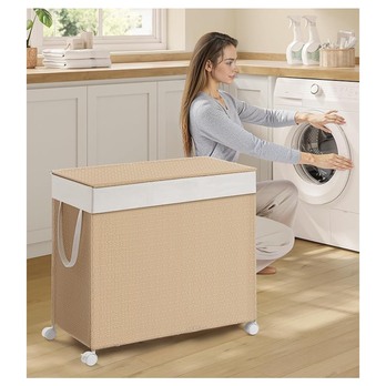 Kôš na bielizeň BASKET 3 prírodný 1