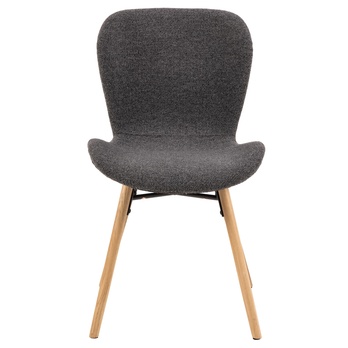 Jedálenská stolička BATILDA-A1 antracitová/dub 3