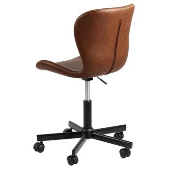 Kancelárska stolička BATILDA hnedá/čierna 6