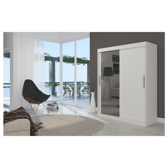 Šatníková skriňa BATO biela 3