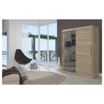 Šatníková skriňa BATO dub sonoma 3