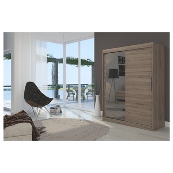 Šatníková skriňa BATO dub truffel 3