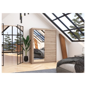 Šatníková skriňa BATO dub truffel 1