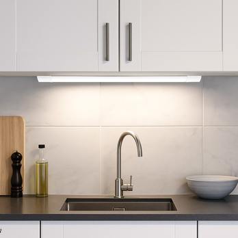 Podlinkové LED svietidlo BATTEN LIGHT 2 biela, šírka 90 cm 1