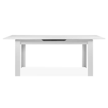 Jedálenský stôl BAUCIS 90A biela, šírka 160 cm 3