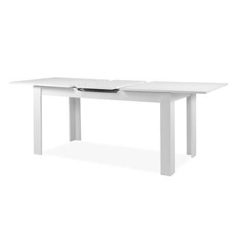 Jedálenský stôl BAUCIS 90A biela, šírka 160 cm 5