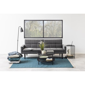 Konferenčný stolík BAYONNE 2 sivá/matná čierna 1